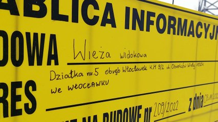 Download Video: Budowa wieży widokowej na Zawiślu we Włocławku