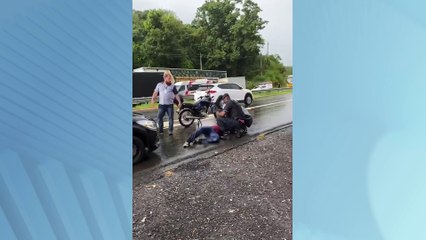 Flagrante de acidente em live chama a atenção; veja o vídeo