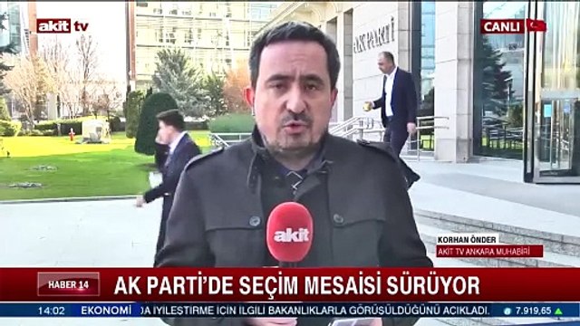 AK Parti'de seçim mesaisi sürüyor