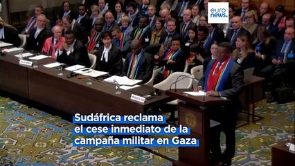 Sudáfrica defiende la denuncia a Israel por genocidio ante la Corte Internacional de Justicia
