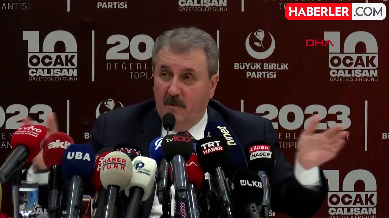 BBP Genel Başkanı Mustafa Destici: Sivas Belediye Başkanlığı BBP'ye Bırakılmalı