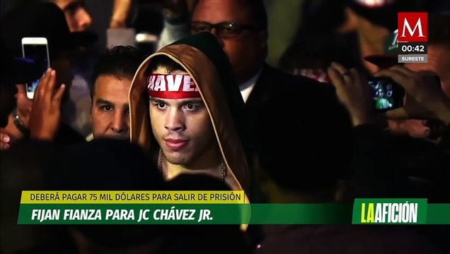 Fijan fianza a Julio César Chávez Jr, quien sigue detenido en EU