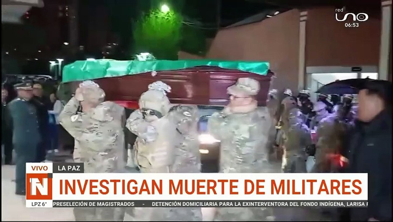 Novillo sobre muerte de militares
