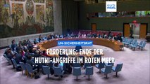 UN-Sicherheitsrat fordert Ende der Huthi-Angriffe im Roten Meer