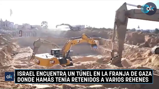 Israel encuentra un túnel en la Franja de Gaza donde Hamás tenía retenidos a varios rehenes