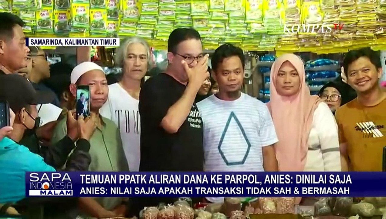 Mencuat Temuan PPATK Aliran Dana ke Parpol, Anies: Dinilai Saja!