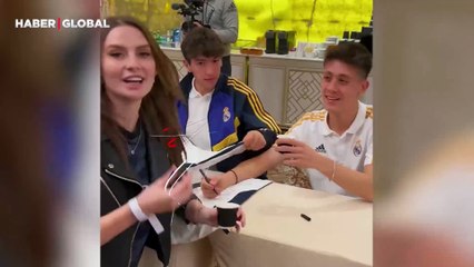 Rus Fenomen Svetlana Alekseeva, Arda Güler'le Çay İçme Videosuyla Sosyal Medyayı Salladı ☕️ - thumbnail