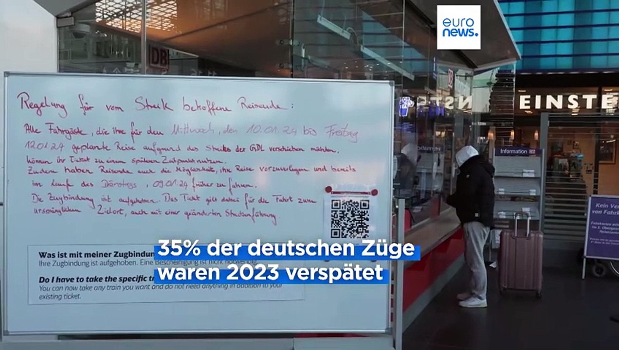 Lokführer setzen Streik fort