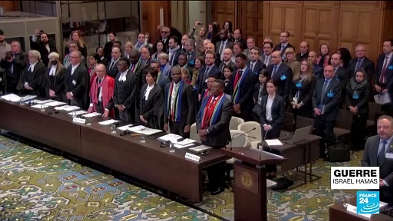 Gaza : Israël accusé par l'Afrique du Sud de "génocide" devant la plus haute cour de l'ONU