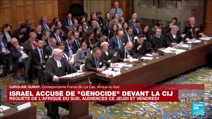 Israël accusé de "génocide" : "L'Afrique du Sud veut "un cessez-le-feu"