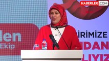 Türk Kızılay Başkanı Fatma Meriç Yılmaz, Ulusal Kan Bağışı Kampanyası Tanıtım Toplantısı'nda konuştu