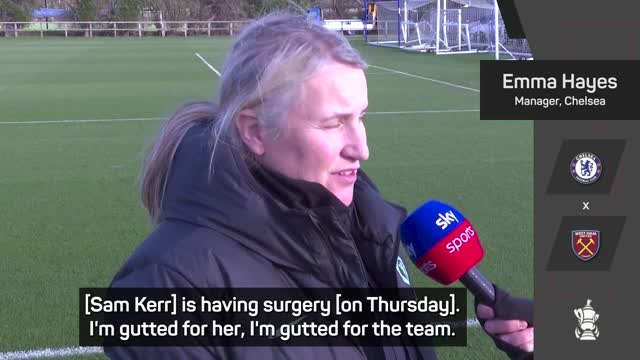 'Gutted' Hayes confirms Kerr ACL surgery