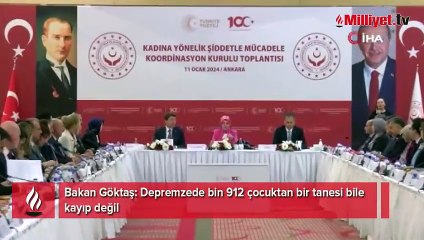 Bakan Göktaş’tan kayıp depremzede çocuklar iddiasına açıklama