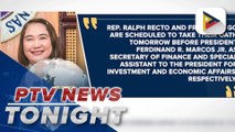 Rep. Recto to take oath as new DOF chief, Frederick Go Special Asst. to the President for Investment and Economic Affairs