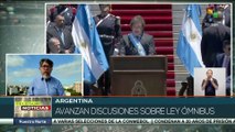 Cámara de Diputados de Argentina continúa el análisis del proyecto de Ley Ómnibus