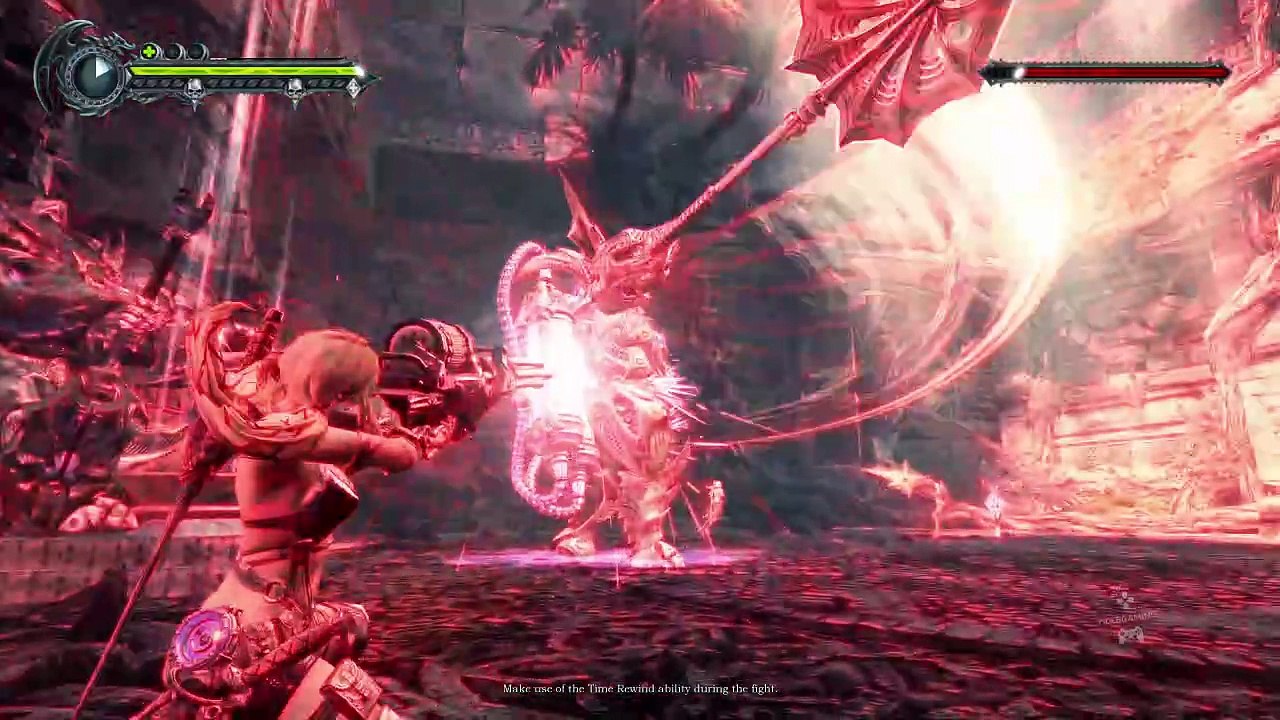 BLADES OF TIME - Skyguard Heavy Infantry I Boss Fight [4K 60FPS] (PC, PS3)