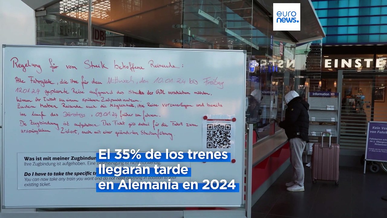 Alemania | Se mantiene la huelga ferroviaria pa...
