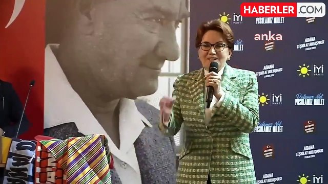 Meral Akşener: Başbuğumuzu Başbakan Etmeği Başaramadık, Cumhurbaşkanı Yapmayı da Başaramadık