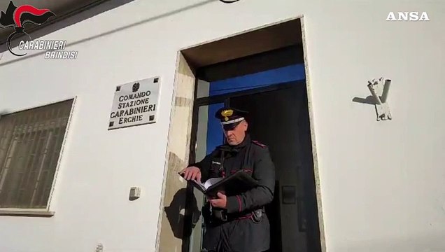Sindaco e assessore arrestati per concussione ad Erchie, nel Brindisino
