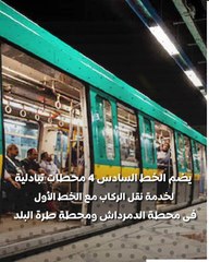 تفاصيل مسار الخط السادس لمترو الأنفاق .... ما هى ؟