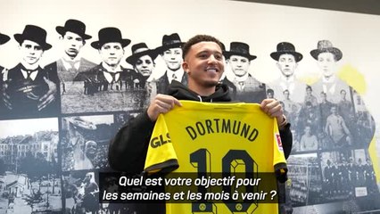 Dortmund - Sancho : "Très heureux d'être de retour"