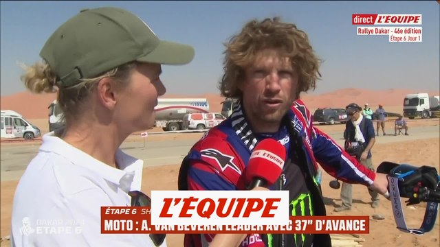 Van Beveren : « Il était temps d'arriver » - Rallye raid - Dakar - Motos