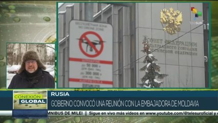 Rusia advierte a embajadora de Moldavia por acciones hostiles de su país