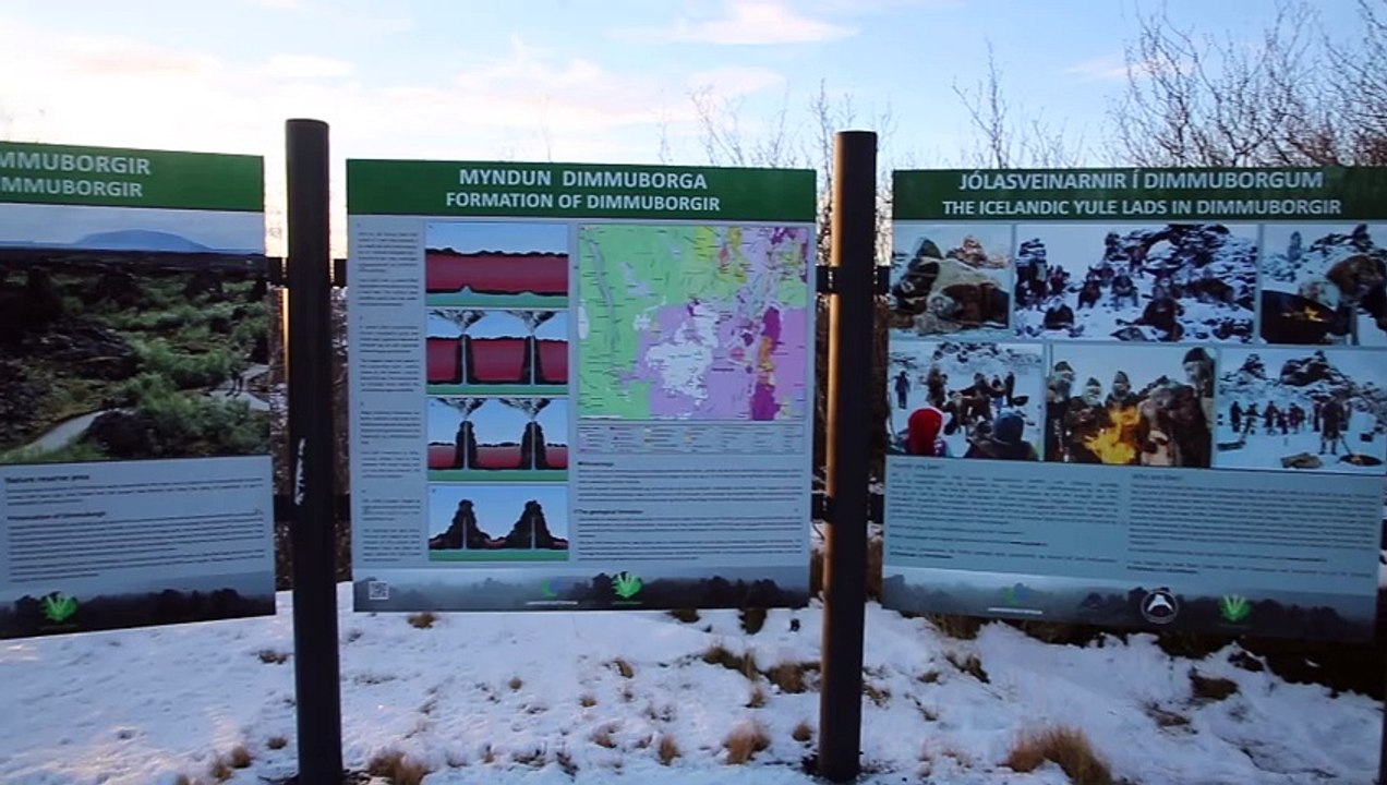 Islande Dimmuborgir