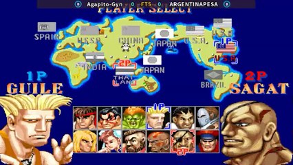 Agapito-Gyn Vs Argentinapesa - Street Fighter II' Champion Edition - FT5