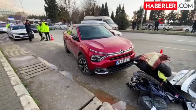 Yayaya çarpmamak için manevra yapan otomobil takla attı: 1 ölü, 2 yaralı