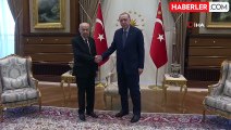 Cumhurbaşkanı Erdoğan, MHP Lideri Bahçeli'yi kabul etti