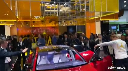 La Mercedes CLA Class del futuro incanta Las Vegas