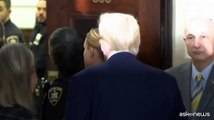 Trump in tribunale a New York per il processo per frode