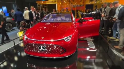 La Mercedes CLA Class del futuro incanta Las Vegas