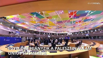 Az EU következetlenül igyekszik elérni a kétállami megoldást a Közel-Keleten