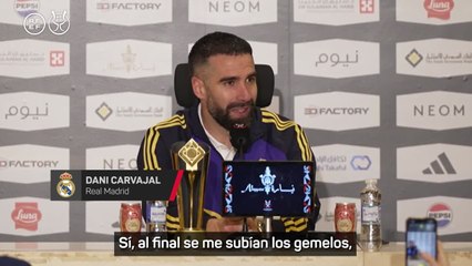 Carvajal sobre la victoria frente al Atlético