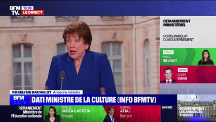 Rachida Dati nommée ministre de la Culture: Roselyne Bachelot salue "un coup politique"