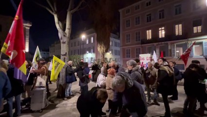 Marseille. Devant le Palais de Justice, un rassemblement est en cours contre les violences faites au