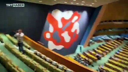 Gazze'de ateşkes isteyen hahamlar BM'de gösteri düzenledi