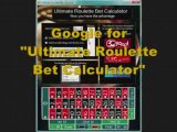 Ultimate Roulette Bet Calculator