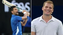 Embarrassed Novak Djokovic struggles in cricket match against Shane Warne’s son at Australian Open