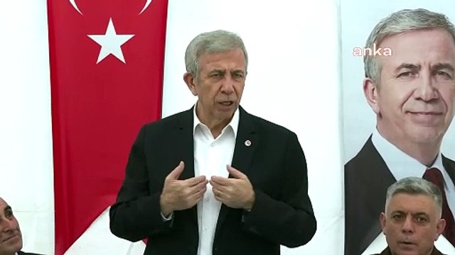 Mansur Yavaş: Bizim belediyecilik anlayışımız Sincan'daki Altındağ'daki Mamak'taki insanın çocuğunu açık bırakmamak