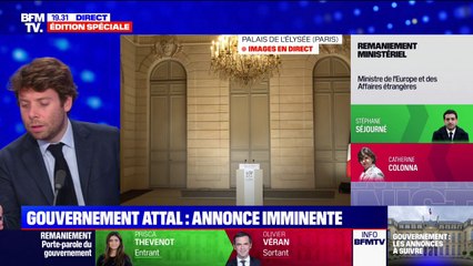 Remaniement: Stéphane Séjourné va remplacer Catherine Colonna au ministère des Affaires étrangères