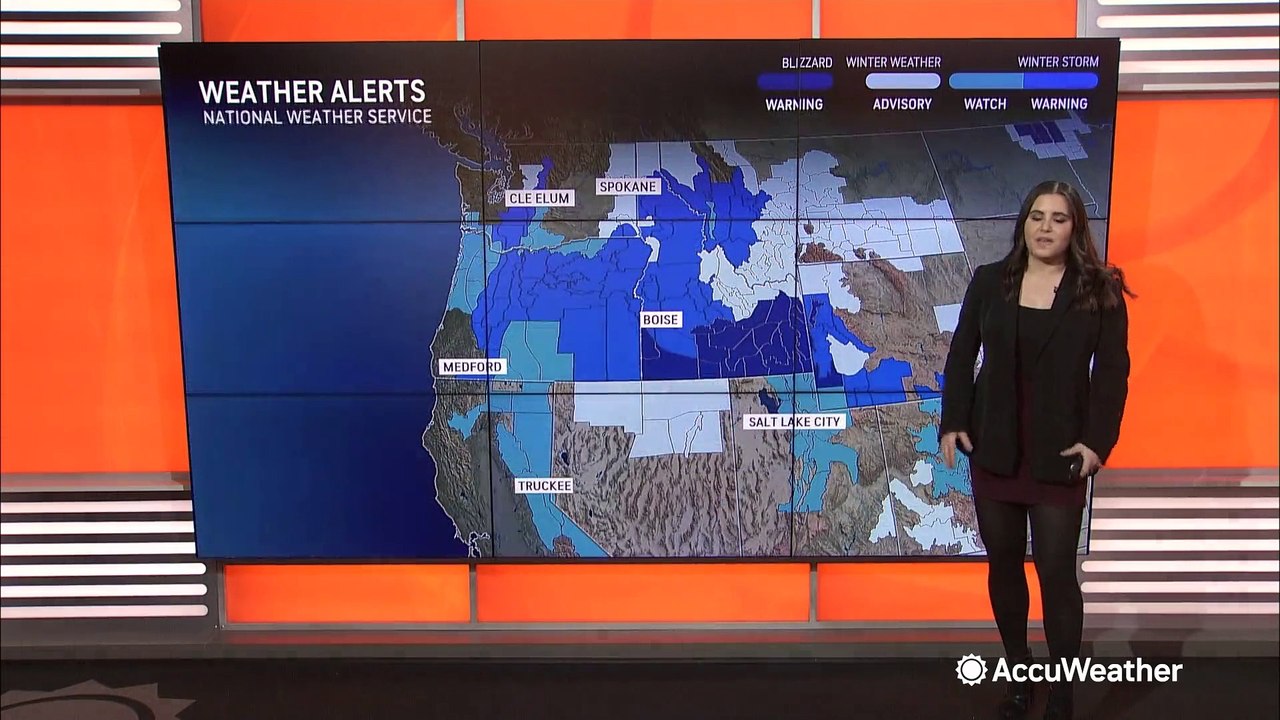Pacific storms to clash with Arctic air over Northwest