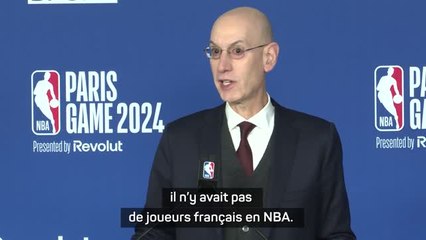 NBA - Silver : "Il y a 30 ans, il n'y avait pas de joueurs français en NBA"