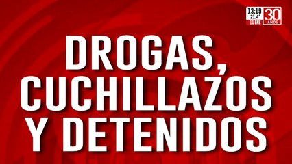 Fue detenido por enfrentarse a facazos, fue liberado y volvió a delinquir