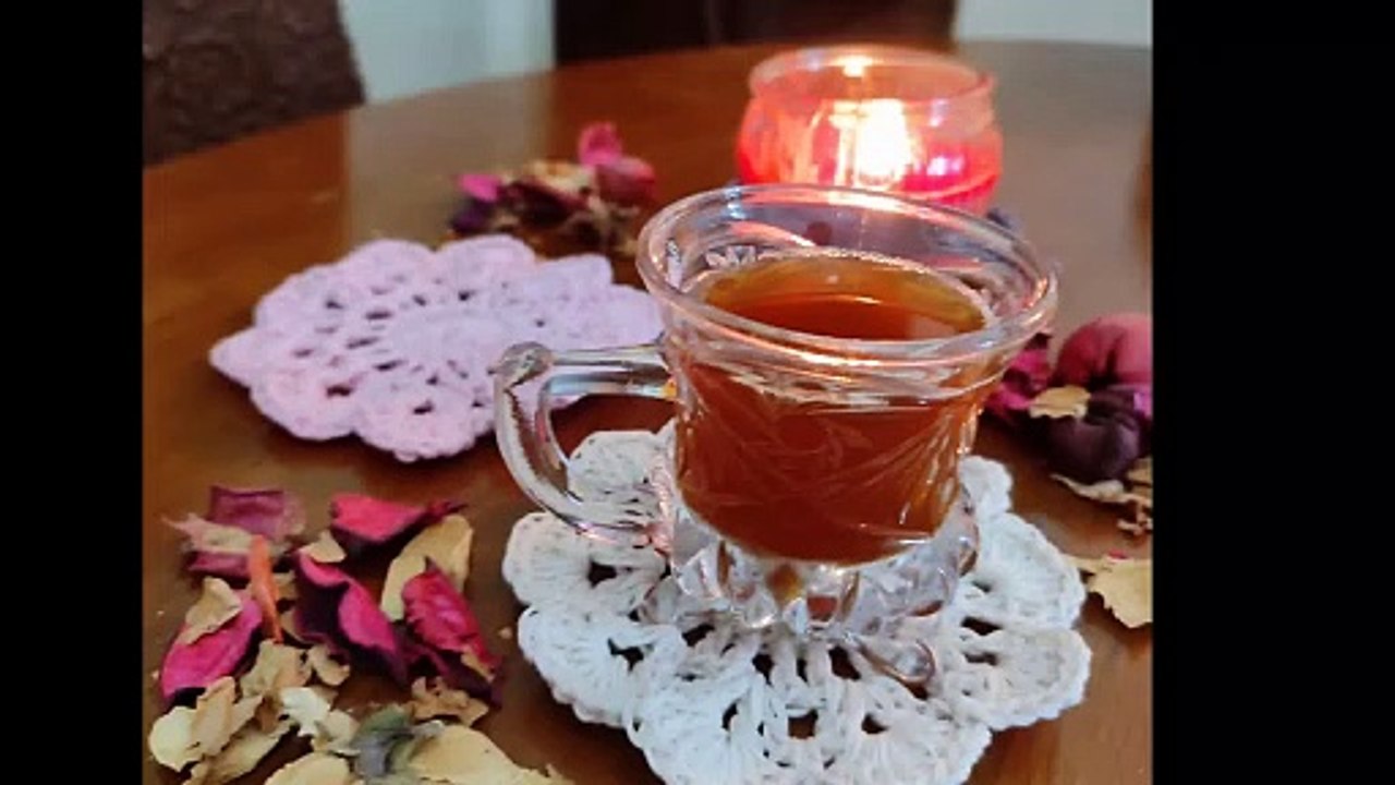 Crochet C'est l'heure du thé!☕ Dessous de verres très facilesكستر  للأكواب جميل سهل و سريع