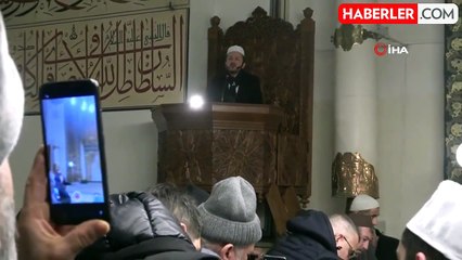 Regaip Kandili'nde Bursalılar Ulu Cami'ye akın etti