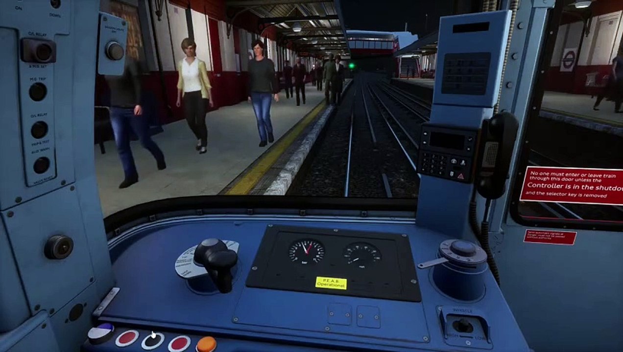Train sim world 2 London underground Bakerloo line (no Hud and no commentary)