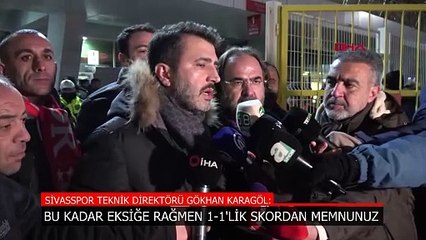 Gökhan Karagöl: Kimse Sivasspor'dan büyük değil